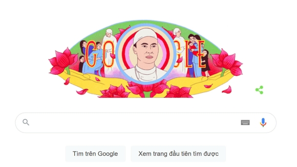 1 Google Dat Anh Dai Dien Vinh Danh Giao Su Ton That Tung